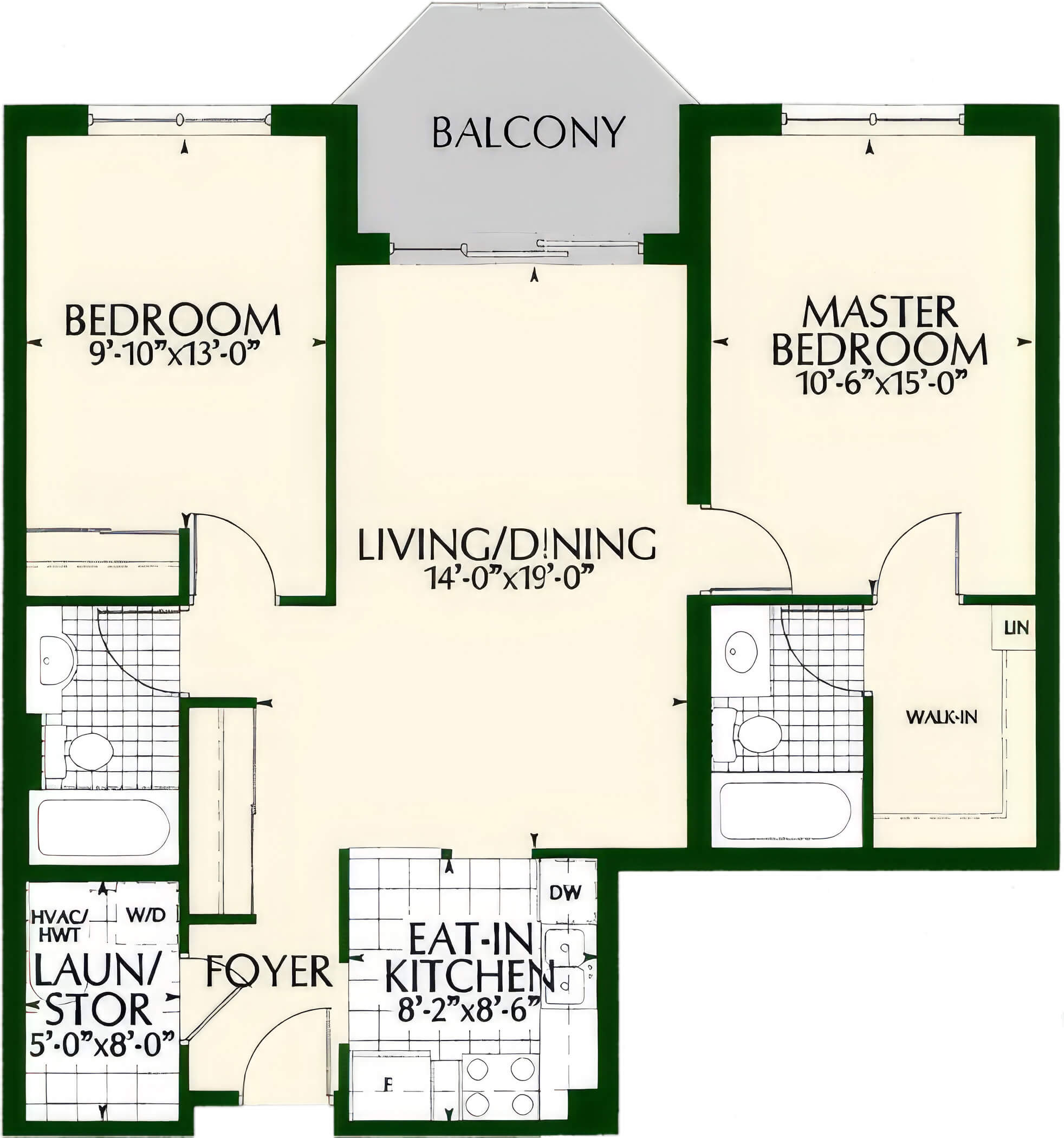 The Hyacinth Suite layout