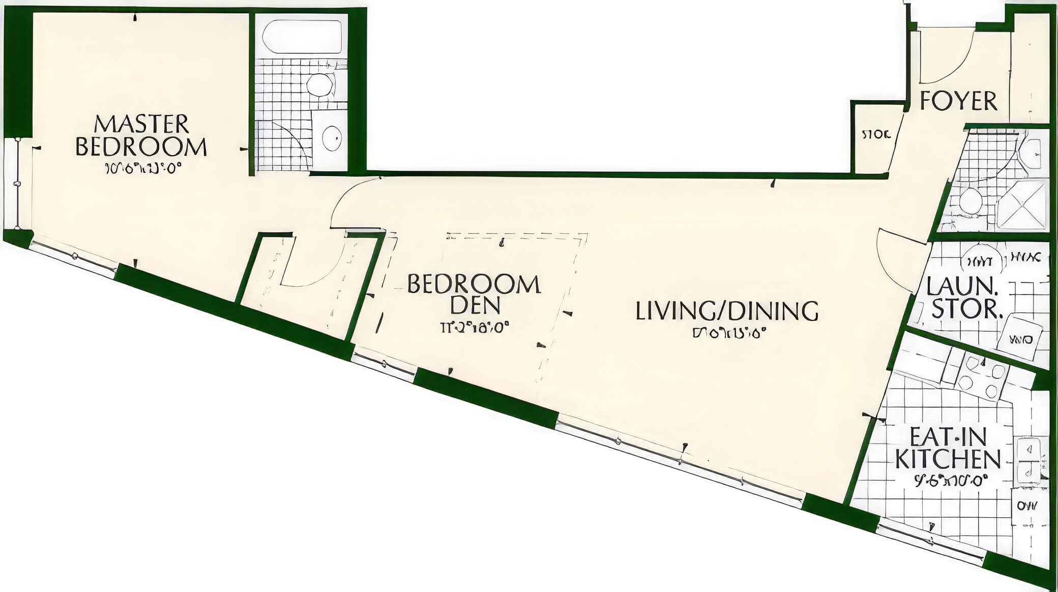 The Primrose Suite layout