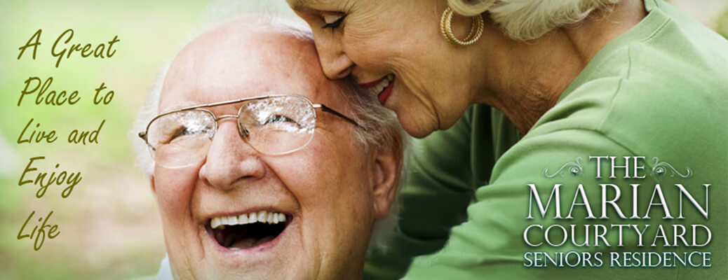 happy elderly couple
