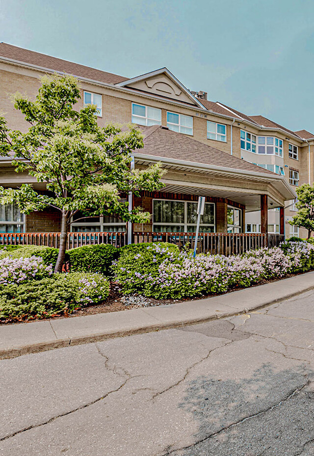 The Marian Courtyard driveway