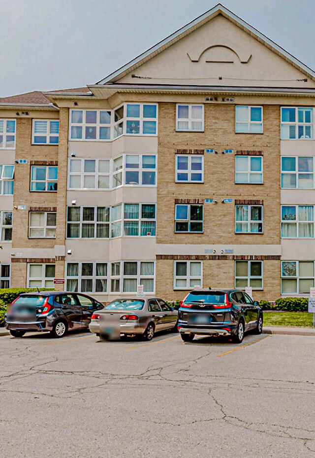 The Marian Courtyard south side